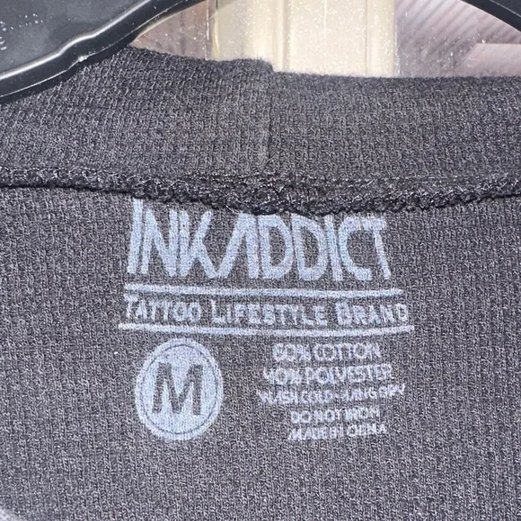 INK Women's Black Hoodie - Picture 3 of 4